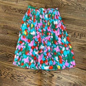 J Crew women’s floral MIDI Skirt